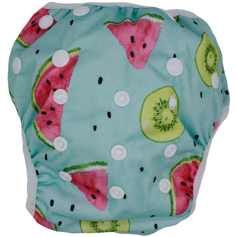 Schwimmwindel Muster - KIWI UND MELONE Schwimmwindel Muster - KIWI UND MELONE